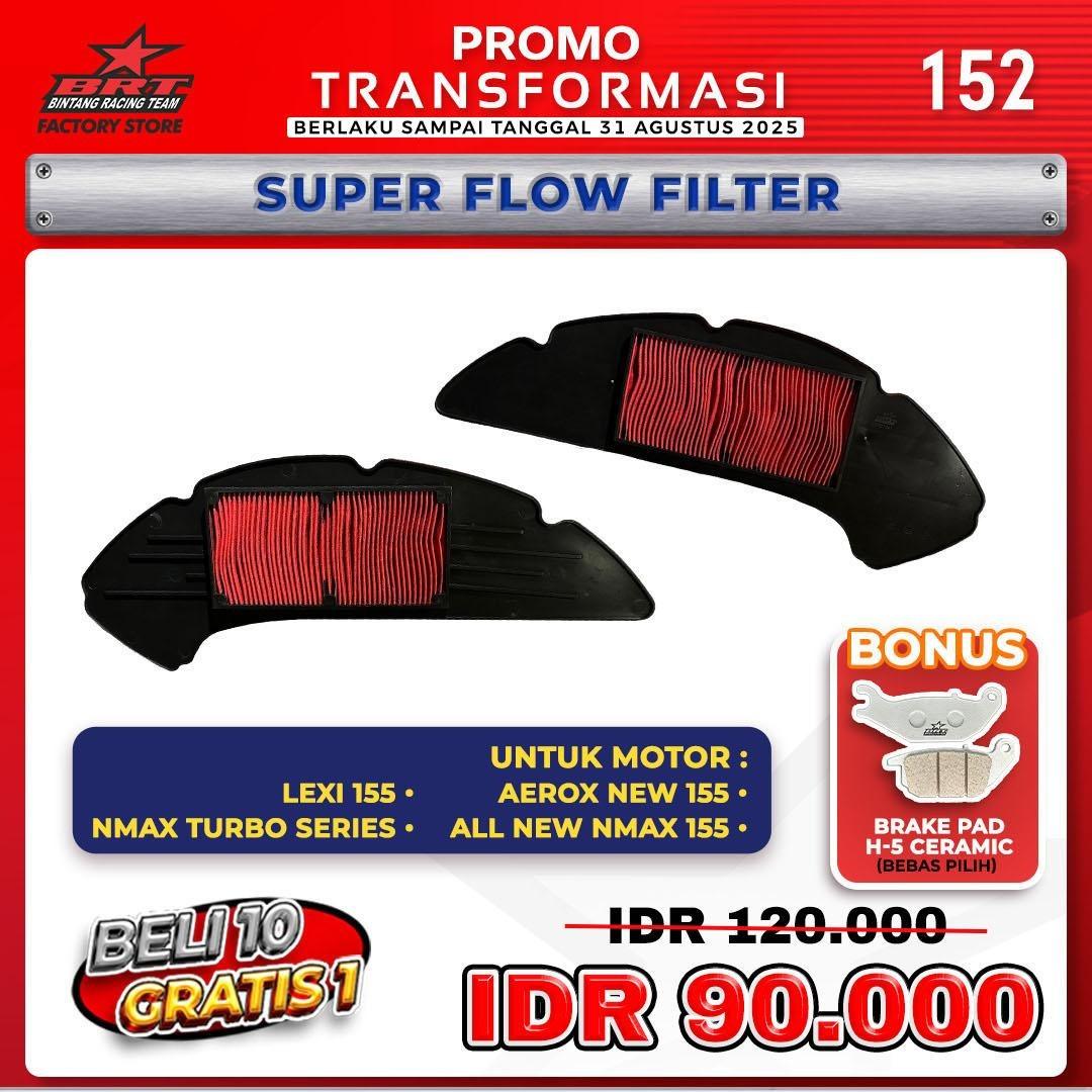 BRT FILTER UDARA PCX 150 CBU (2014-2017),VARIO 125 OLD,VARIO 125 NEW, VARIO 150 LED, VARIO 125 FI ES