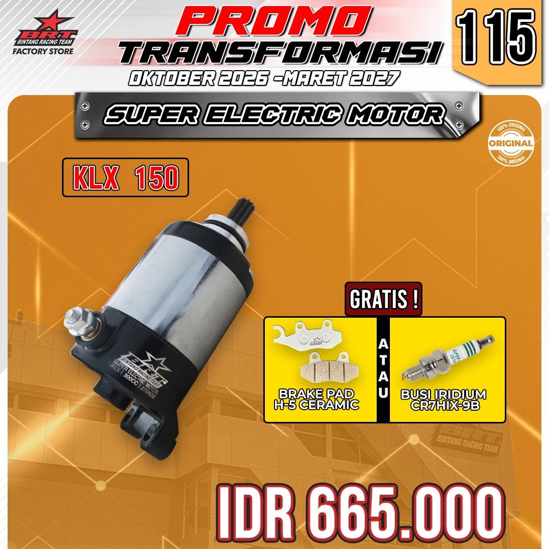 DINAMO STARTER MOTOR KLX 300 CC WITH LAHER