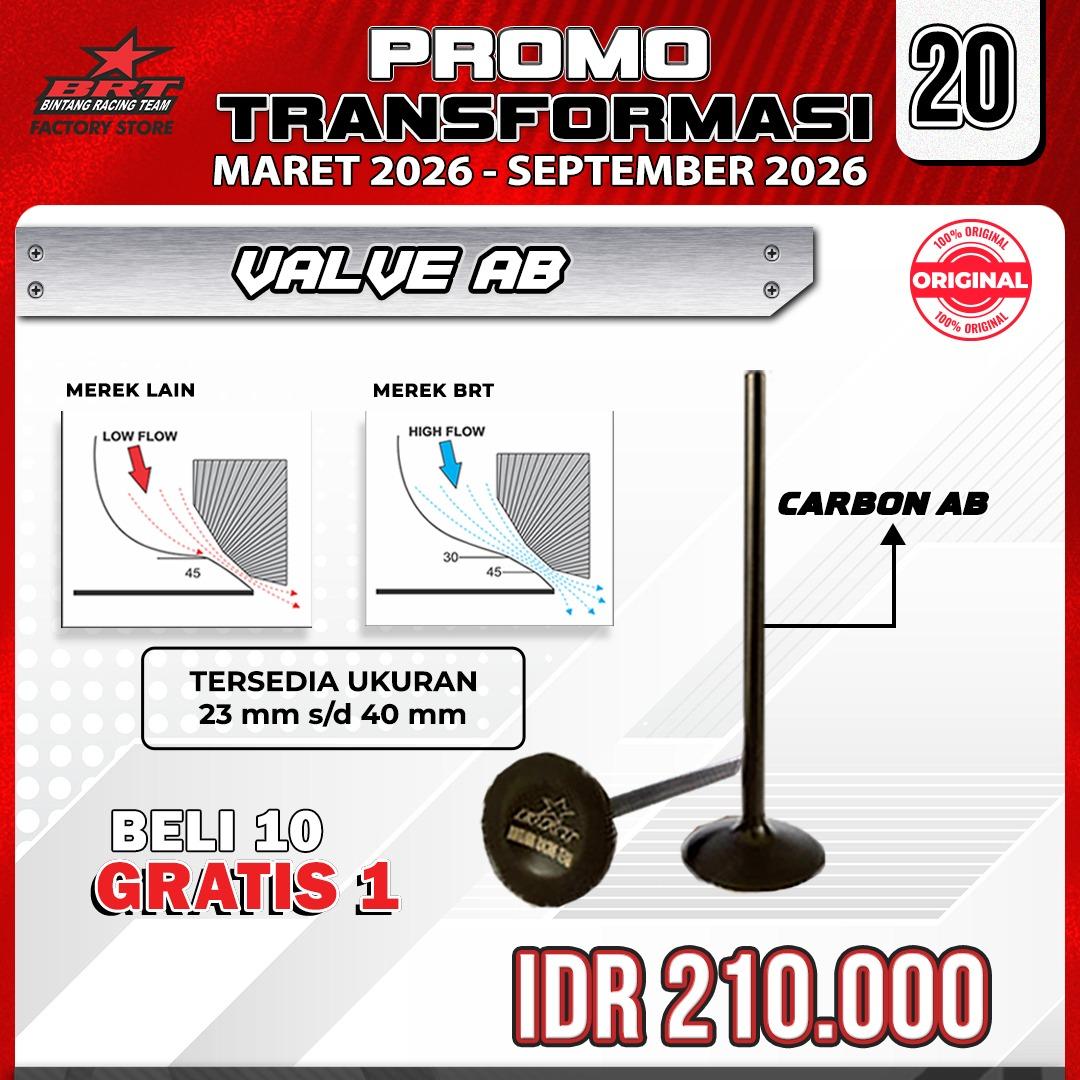 KLEP BRT 22/25 BB BATANG 4.5 MM